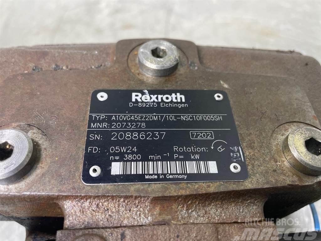 Rexroth A10VG45EZ2DM1/10L-R902073278-Drive pump/Fahrpumpe Hidráulicos