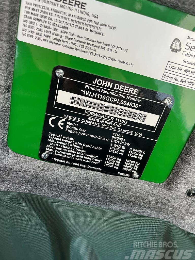 John Deere 1110 G Autocargadoras
