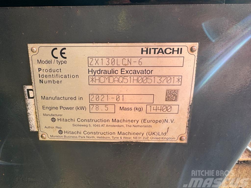 Hitachi ZX 130-6 Excavadoras de cadenas
