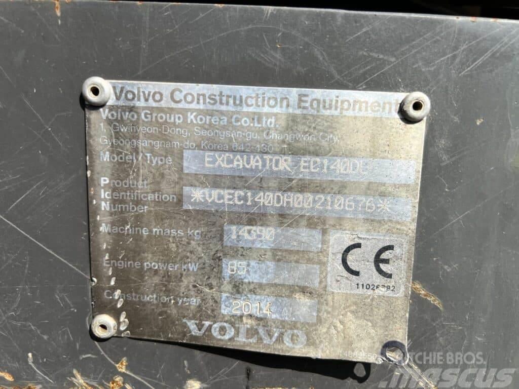 Volvo EC140DL Excavadoras de cadenas