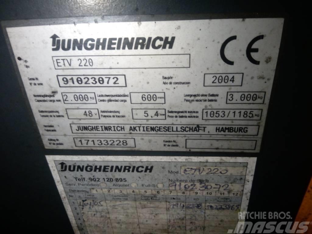 Jungheinrich ETV 220 Carretillas retráctiles