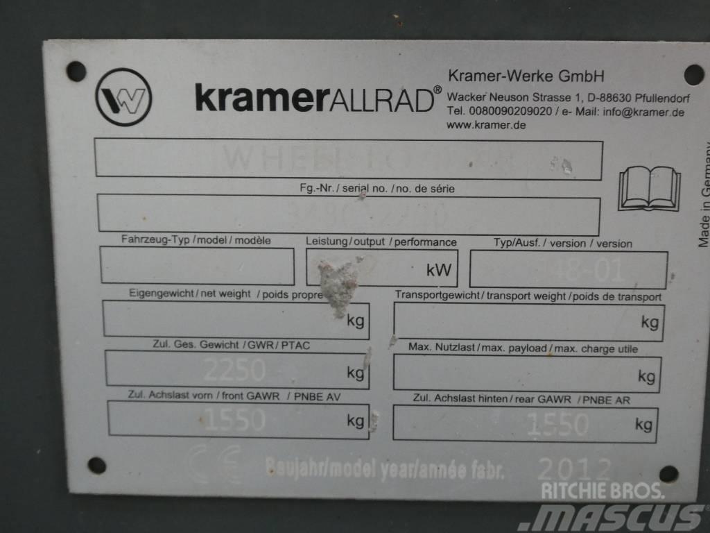 Kramer 350 Cargadoras sobre ruedas