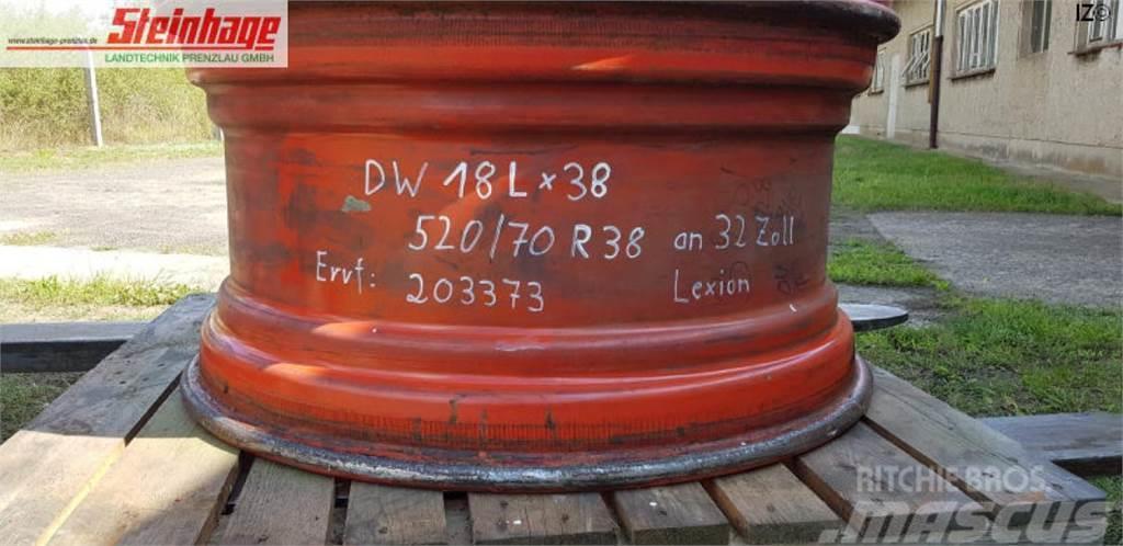 CLAAS DW 18L38 (Zwilling) Neumáticos, ruedas y llantas