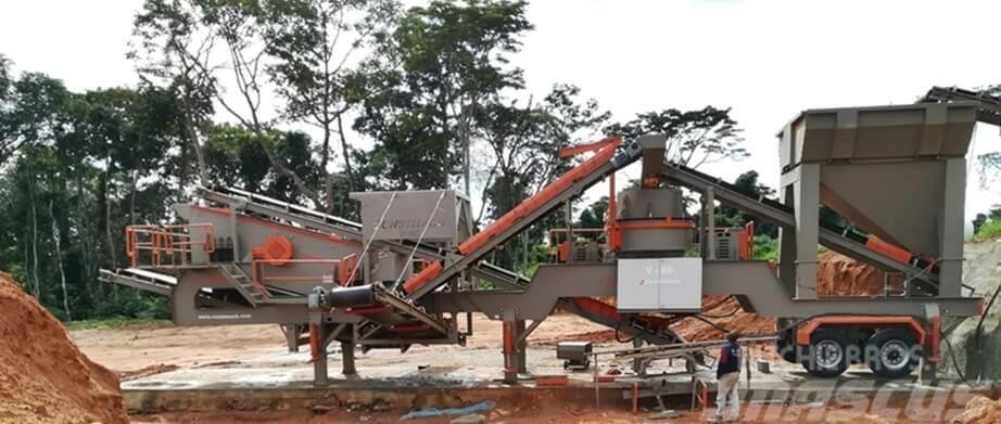 Constmach Mobile VSI Crushing Plant | Sand Making Machine Trituradoras móviles