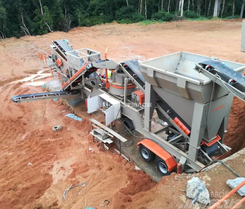 Constmach Mobile VSI Crushing Plant | Sand Making Machine Trituradoras móviles