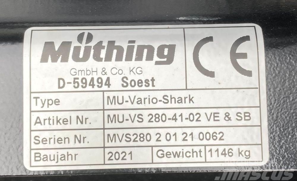 Müthing MU - Vario Shark 2.0 Otras máquinas de paisajismo y limpieza urbana