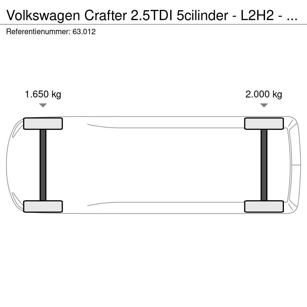 Volkswagen Crafter 2.5TDI 5cilinder - L2H2 - Klima+Cruise - 6 Furgonetas de caja cerrada