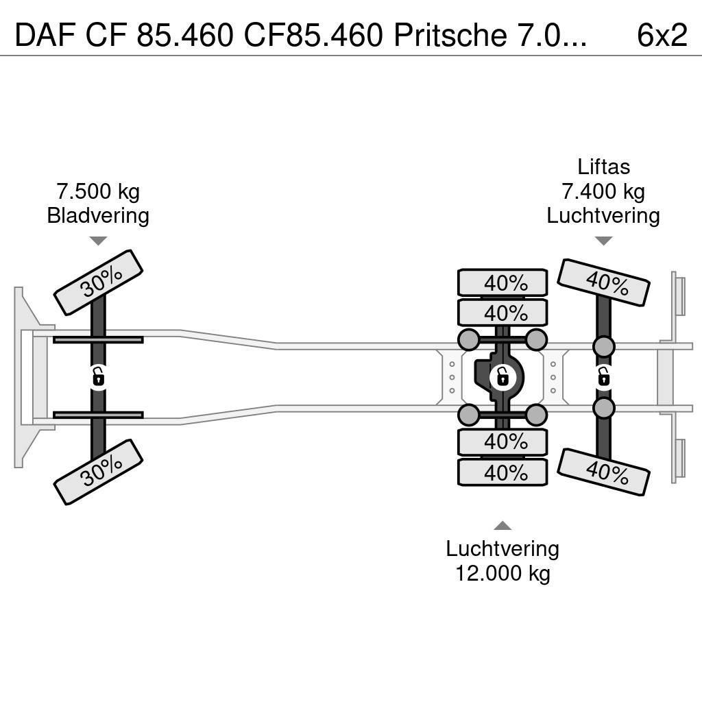 DAF CF 85.460 CF85.460 Pritsche 7.00m Euro5 Camión con caja abierta