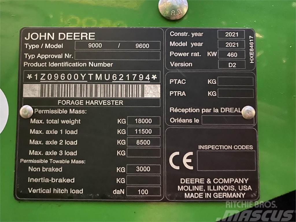 John Deere 9600i Picadoras de forraje autopropulsadas