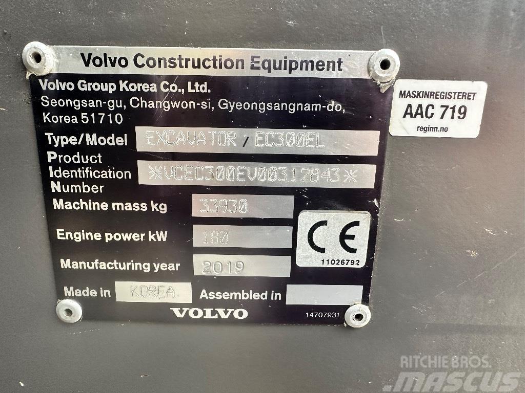 Volvo EC 300 EL Excavadoras de cadenas