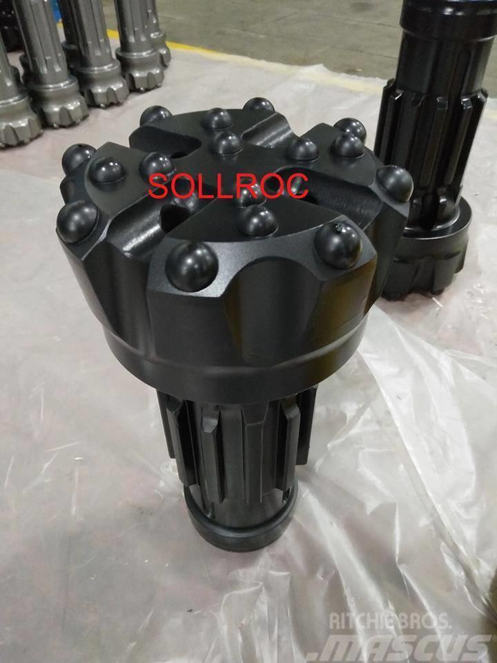 Sollroc QL60 171mm DTH Bits Black Color Rock Drilling Tool Accesorios y repuestos para equipos de perforación