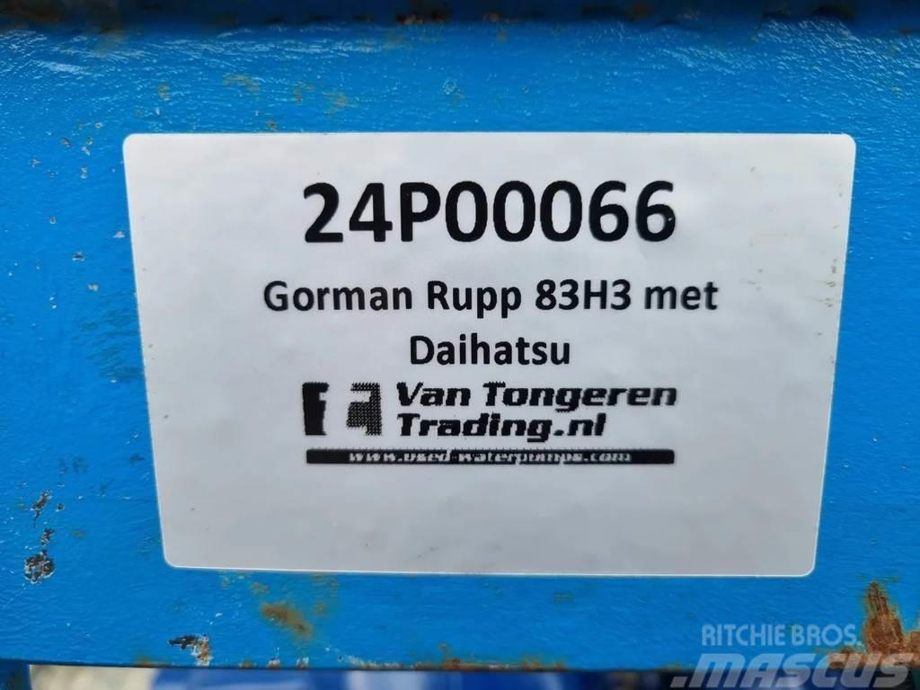 Gorman-Rupp Daihatsu DM850D Bombas de agua