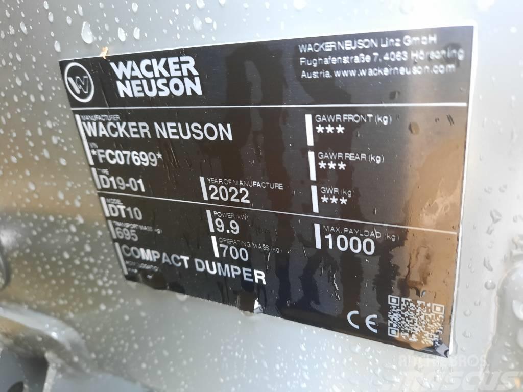 Wacker Neuson DT 10 Dúmpers sobre orugas
