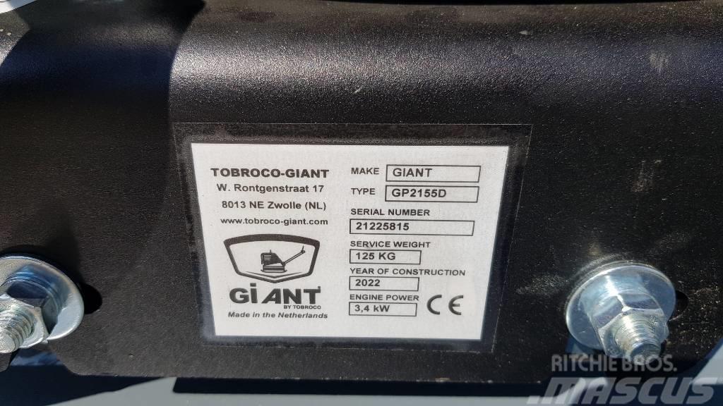 GiANT trilplaat GP2155D Compactadores de suelo