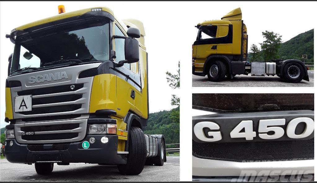Scania G450/KIPPHYDRAULIK/ZUGMASCHINE/ERSTBESITZ/TOP! Cabezas tractoras