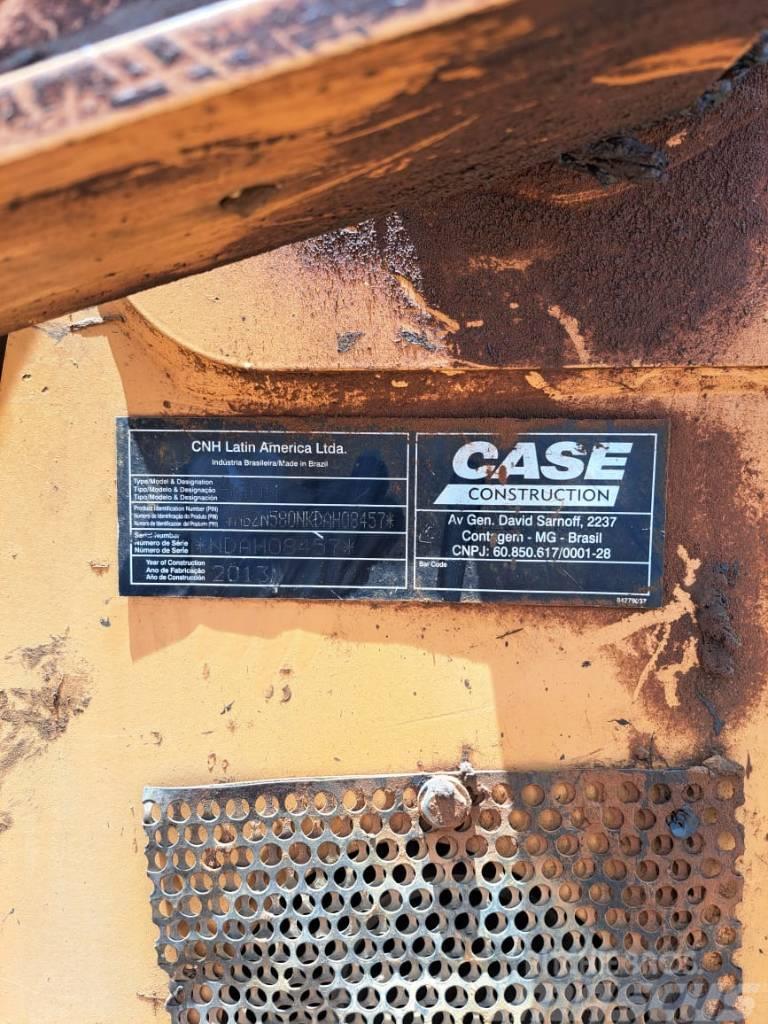 CASE 580 N Retrocargadoras