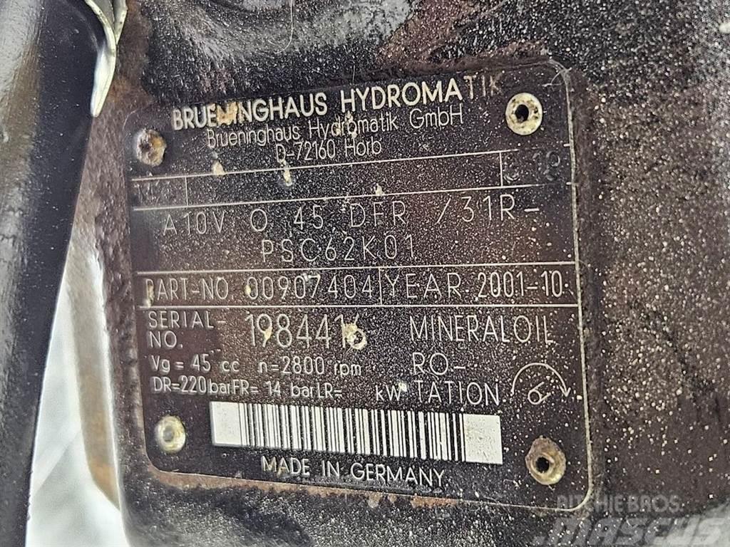 Brueninghaus Hydromatik A10VO45DFR/31R-Load sensing pump Hidráulicos