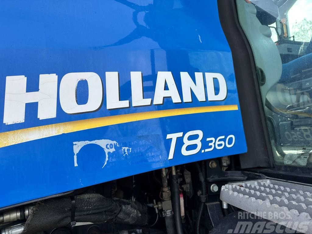 New Holland T8.360 ultra command Tractores