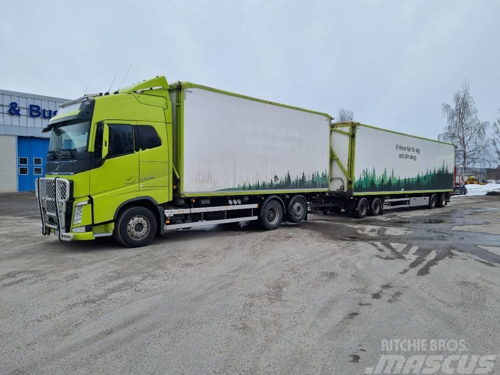 Volvo Volvo FH540 Flisbil ekipage Camiones volquete para virutas de madera