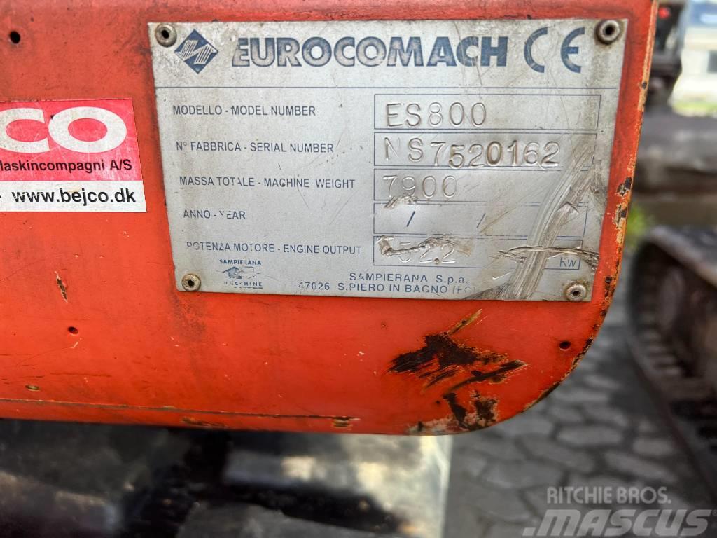 Eurocomach es800 Excavadoras 7t - 12t