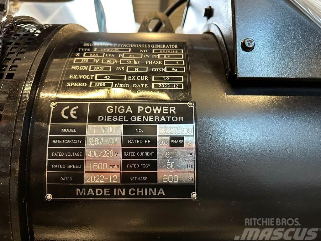  Giga power LT-W50GF 62.5KVA open set Otros generadores