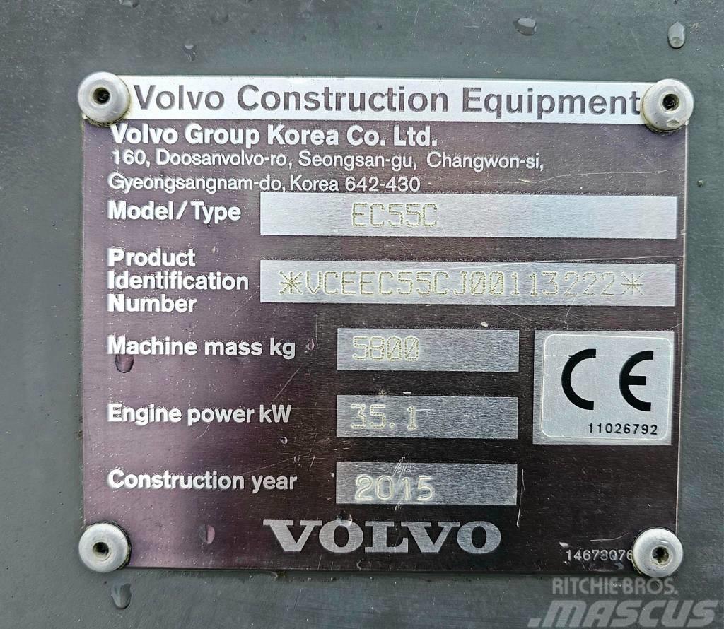 Volvo EC 55 C Mini excavadoras < 7t