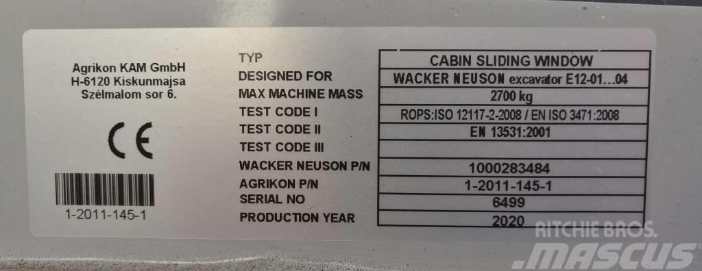 Wacker Neuson ET Otros componentes
