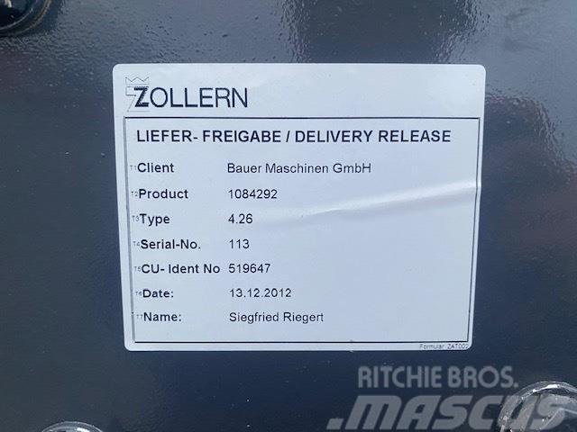  ZOLLERN WINCH Zollern zhp 4.26 Piezas de motores marítimos
