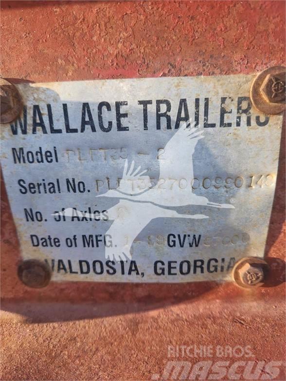  WALLACE PLPT35-2 Semirremolques de góndola rebajada