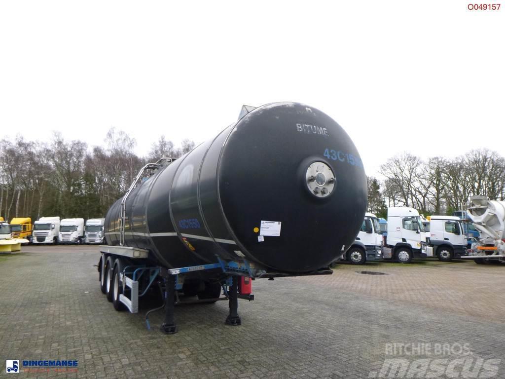 Magyar Bitumen tank inox 30 m3 / 1 comp / ADR 26/04/2024 Semirremolques cisterna