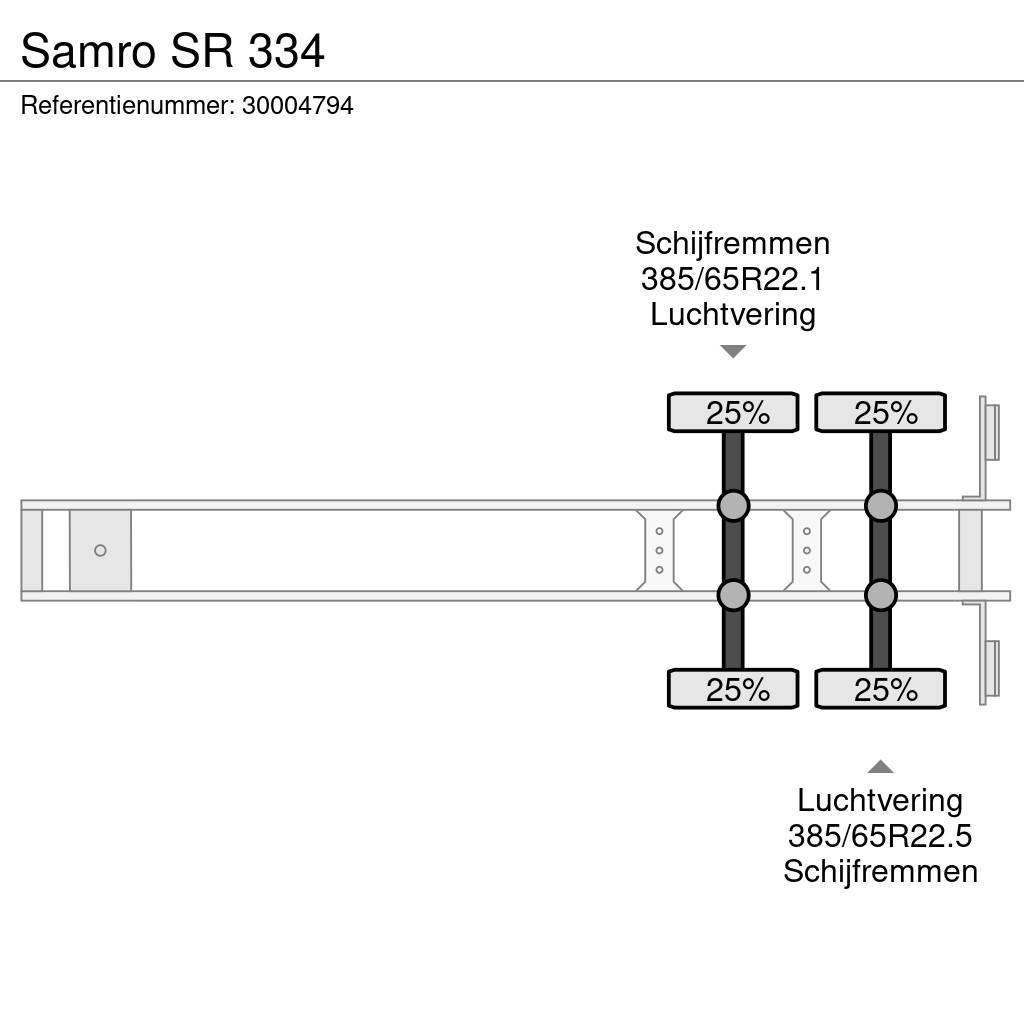 Samro SR 334 Semirremolques con carrocería de caja