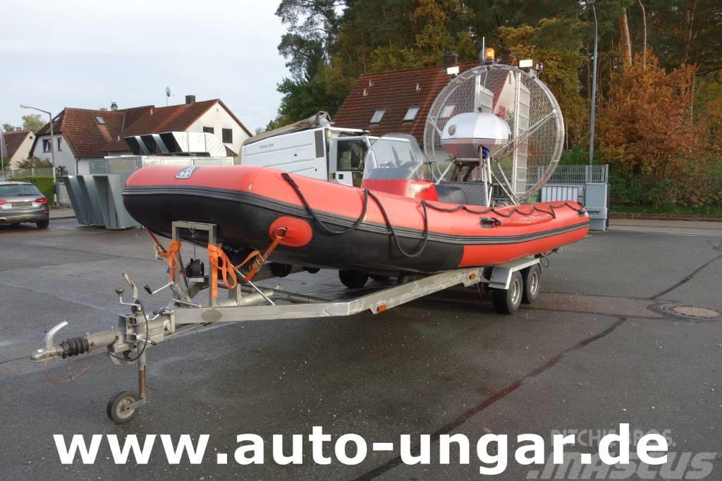  Ficht FLG 640 Boot Ficht Luftschrauben Gleitboot P Camiones de Bomberos
