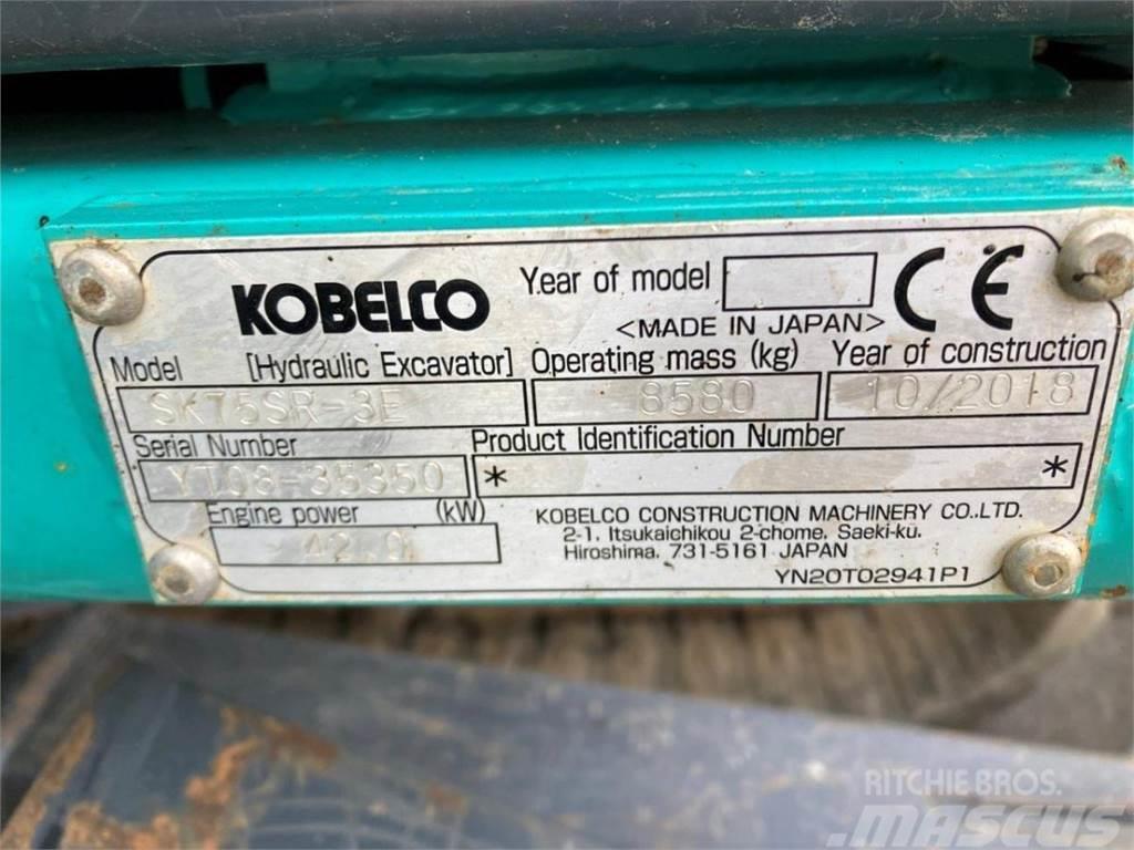 Kobelco SK75SR-3 Excavadoras de cadenas