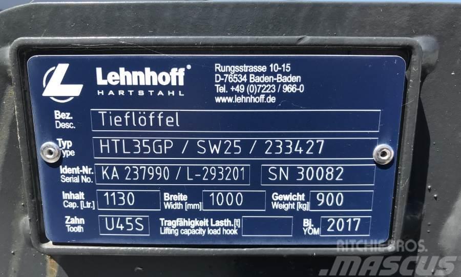 Lehnhoff 100 CM / SW25 - Tieflöffel Retroexcavadoras