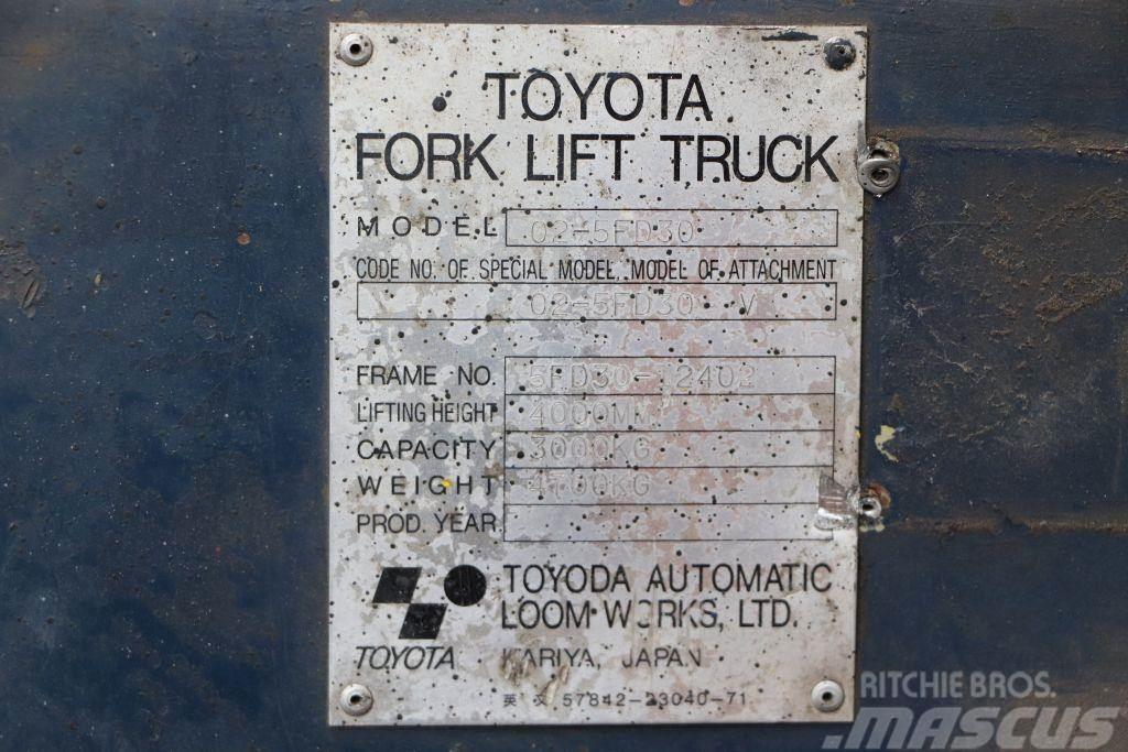 Toyota 02-5FD30 Carretillas diesel