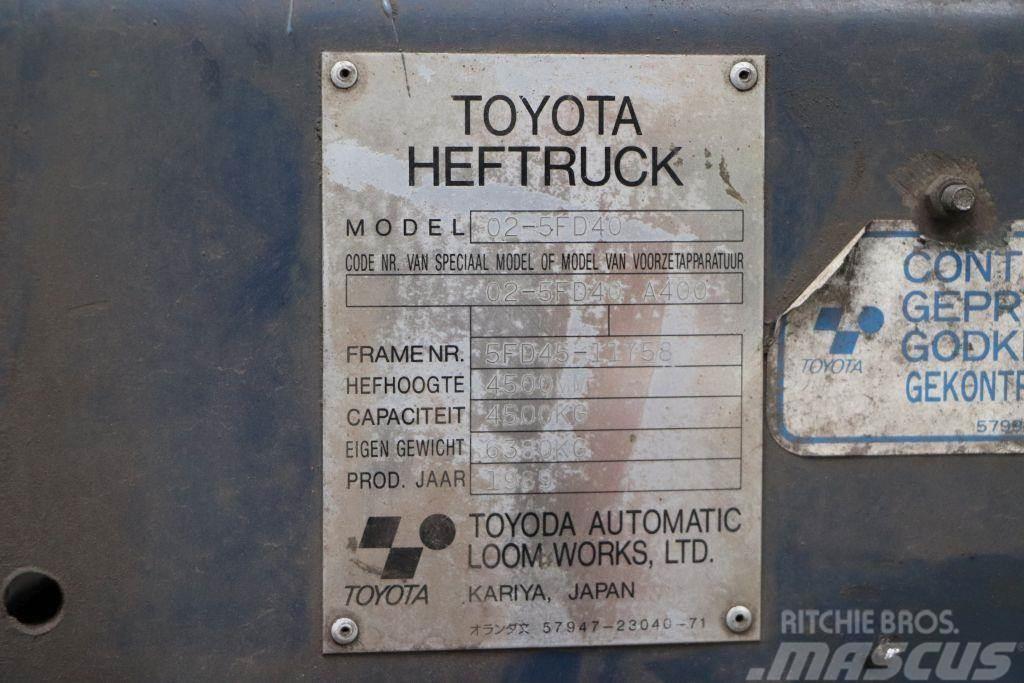 Toyota 02-5FD40 Carretillas diesel