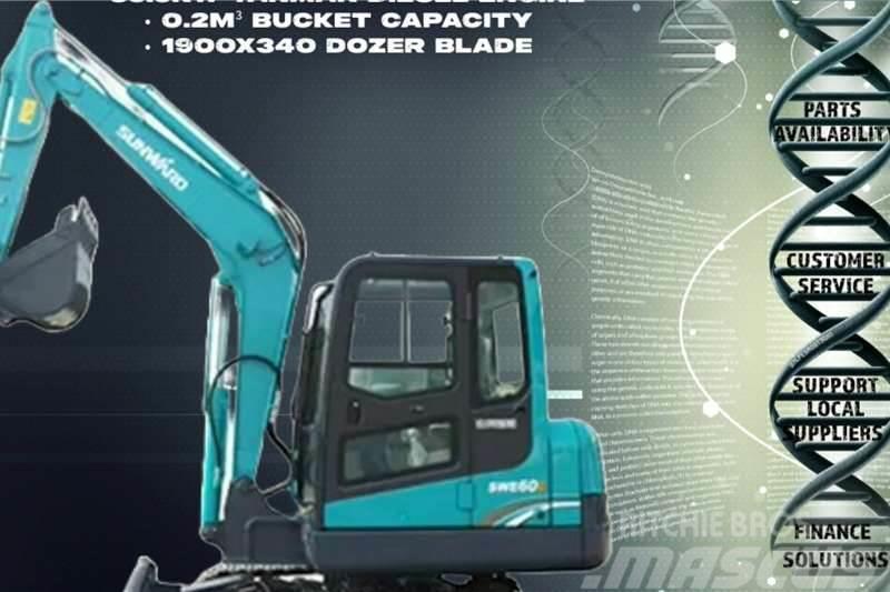  New SWE25UF 6 ton mini excavators Otros camiones