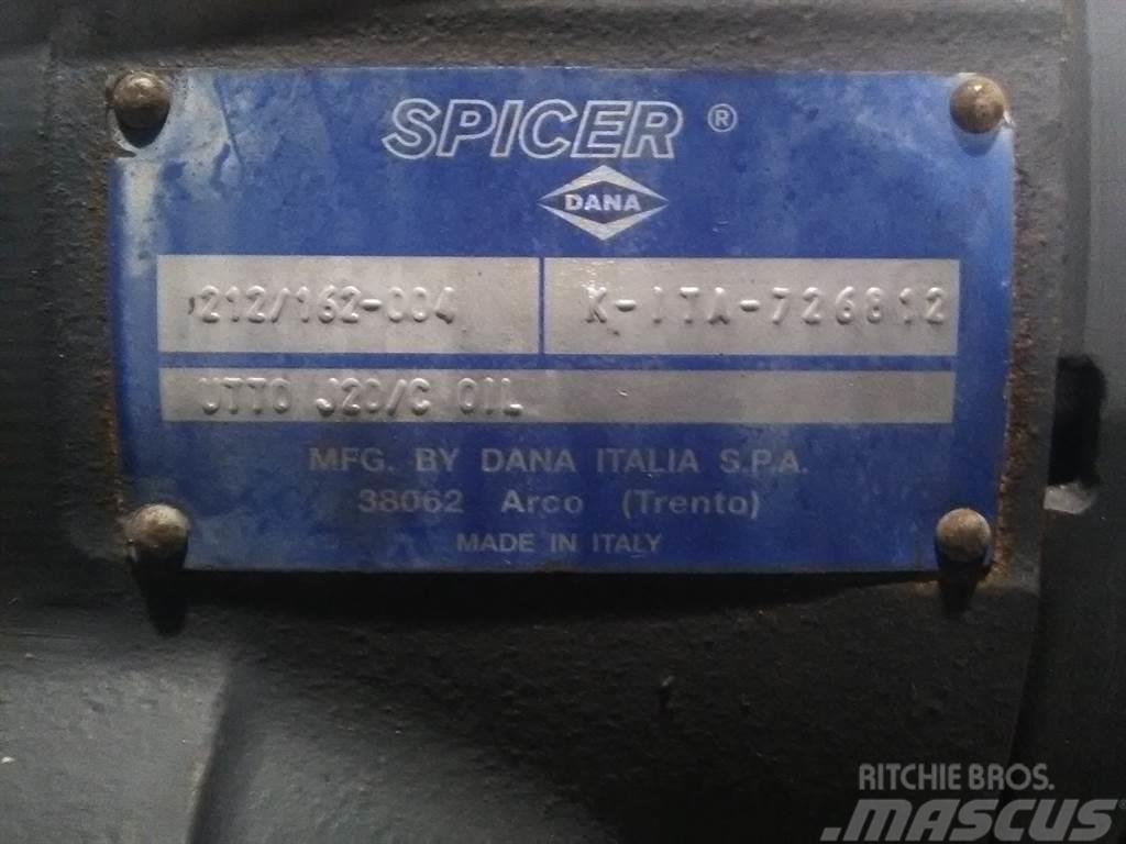 Spicer Dana 212/162-004 - Ahlmann AZ 85 T - Axle Ejes
