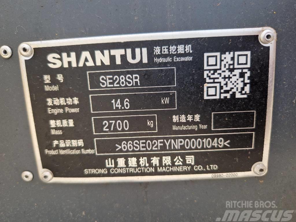 Shantui SE28SR Excavadoras de ruedas