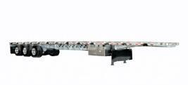 Doepker 53' Galvanized Flat Deck/Flatbed/Highboy Trailer Plataforma plana/laterales abatibles