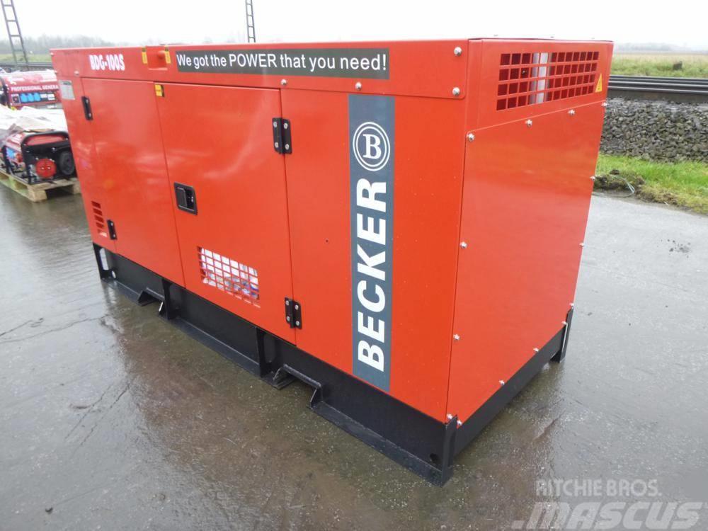 Becker BDG-100 Generadores diesel