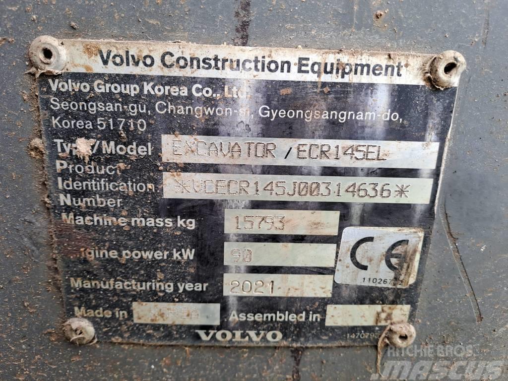 Volvo ECR 145 EL Excavadoras de cadenas