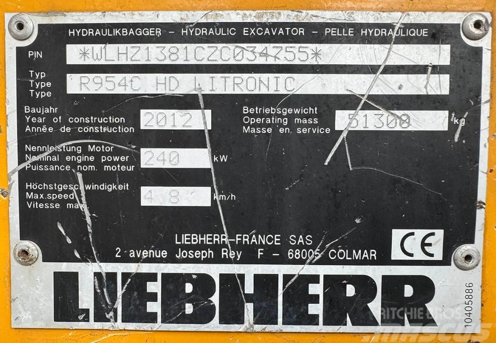 Liebherr R 954 C HD Excavadoras de cadenas