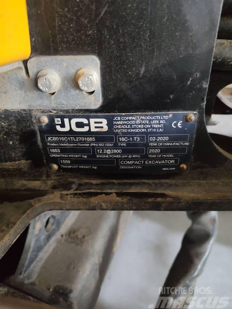 JCB 16 C-1 Mini excavadoras < 7t