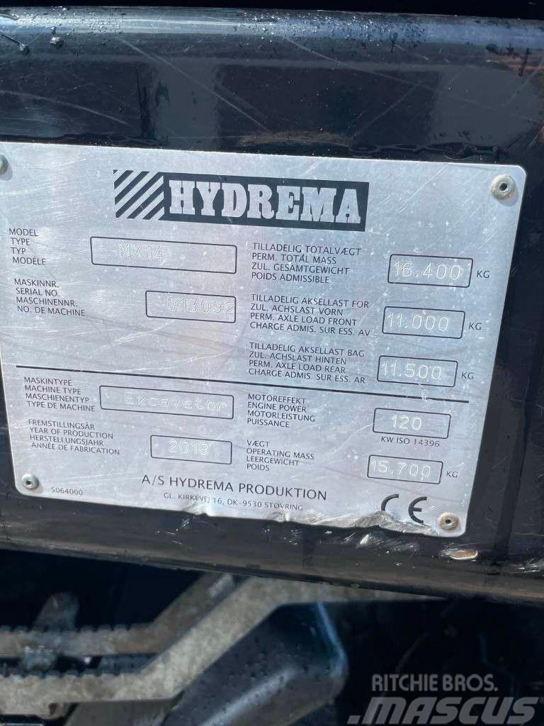 Hydrema MX 14 Excavadoras de ruedas
