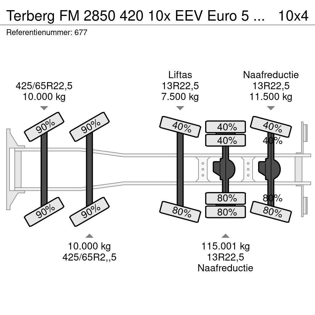 Terberg FM 2850 420 10x EEV Euro 5 Liebherr 15 Kub Mixer N Camiones hormigonera