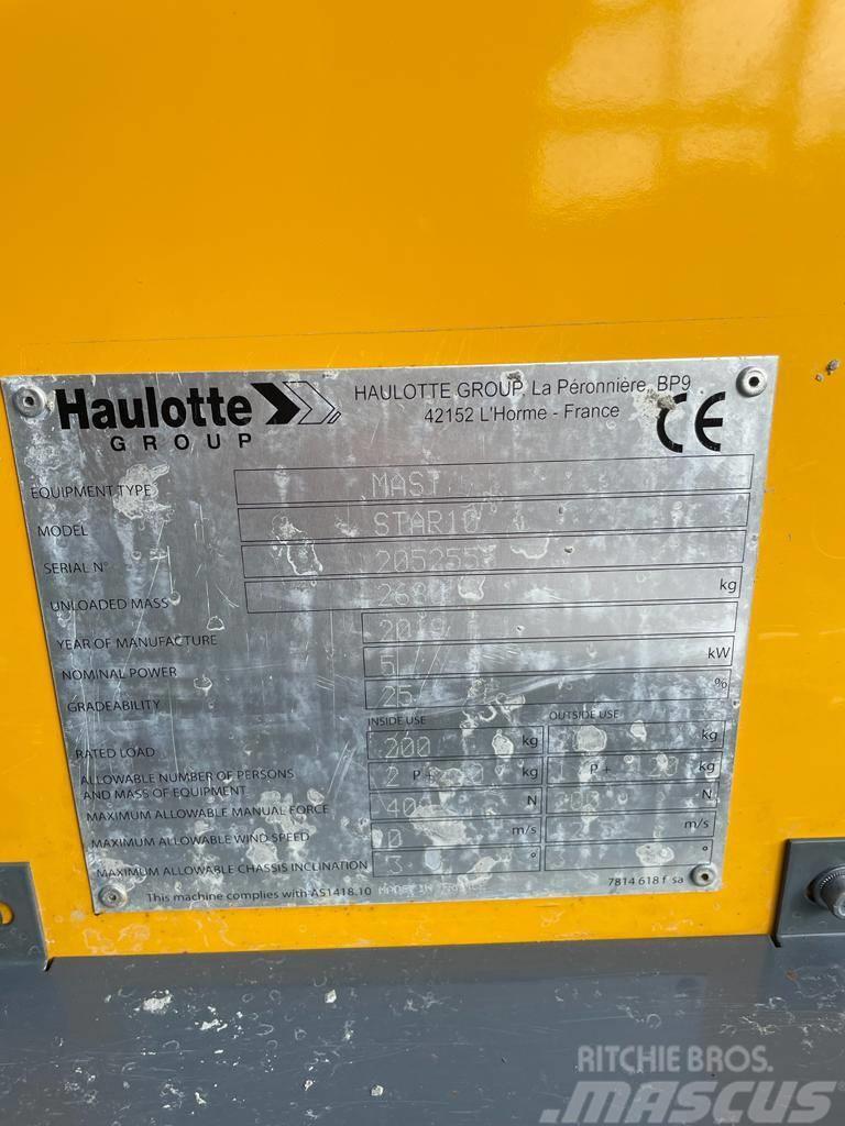Haulotte Star 10 Ascensores de personal y montacargas de acceso