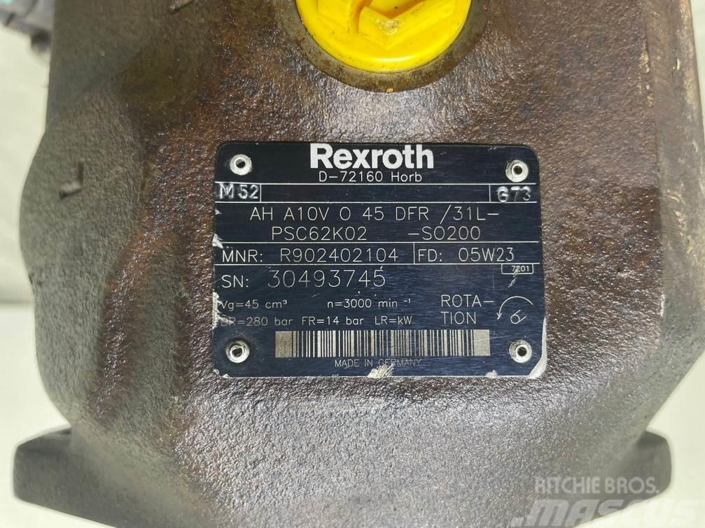 Rexroth A10VO45DFR/31L-R902402104-Load sensing pump Hidráulicos