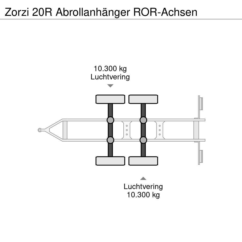 Zorzi 20R Abrollanhänger ROR-Achsen Otros remolques