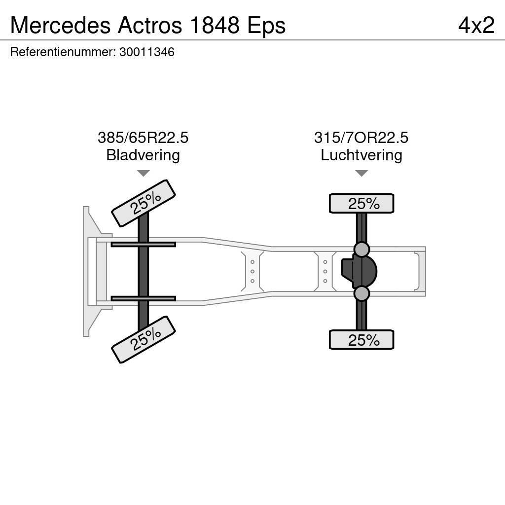 Mercedes-Benz Actros 1848 Eps Cabezas tractoras